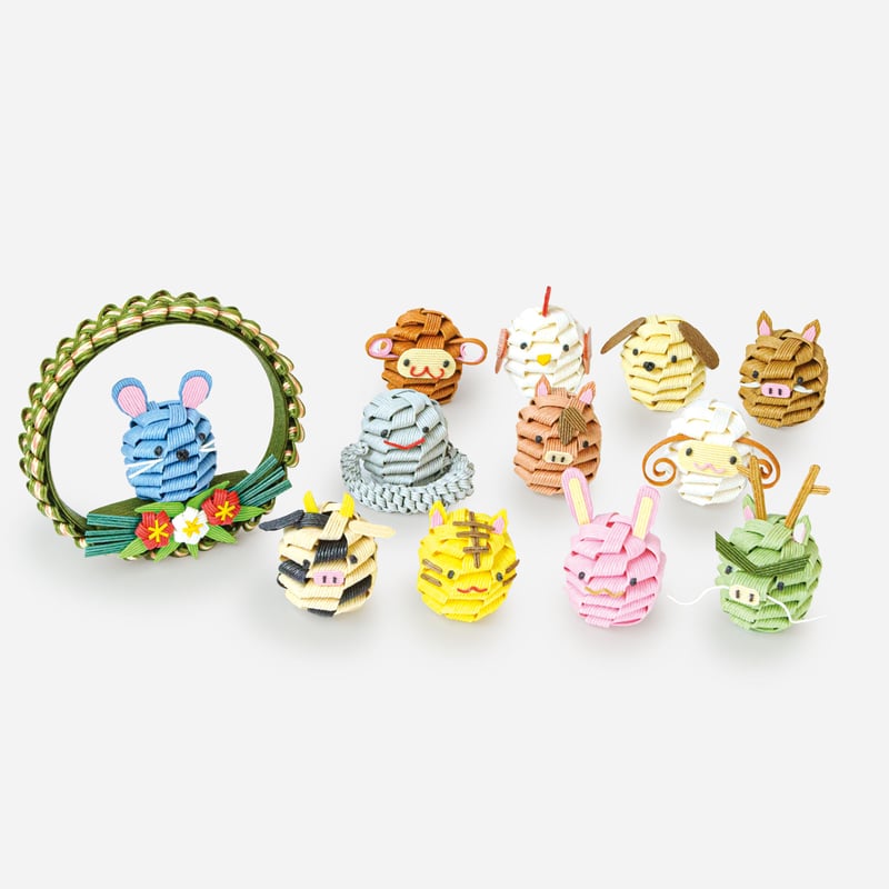 クラフトバンド レシピ】十二支のリース | M's Factory