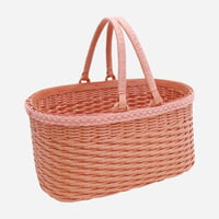 【クラフトバンド レシピ】オーバルバスケット
