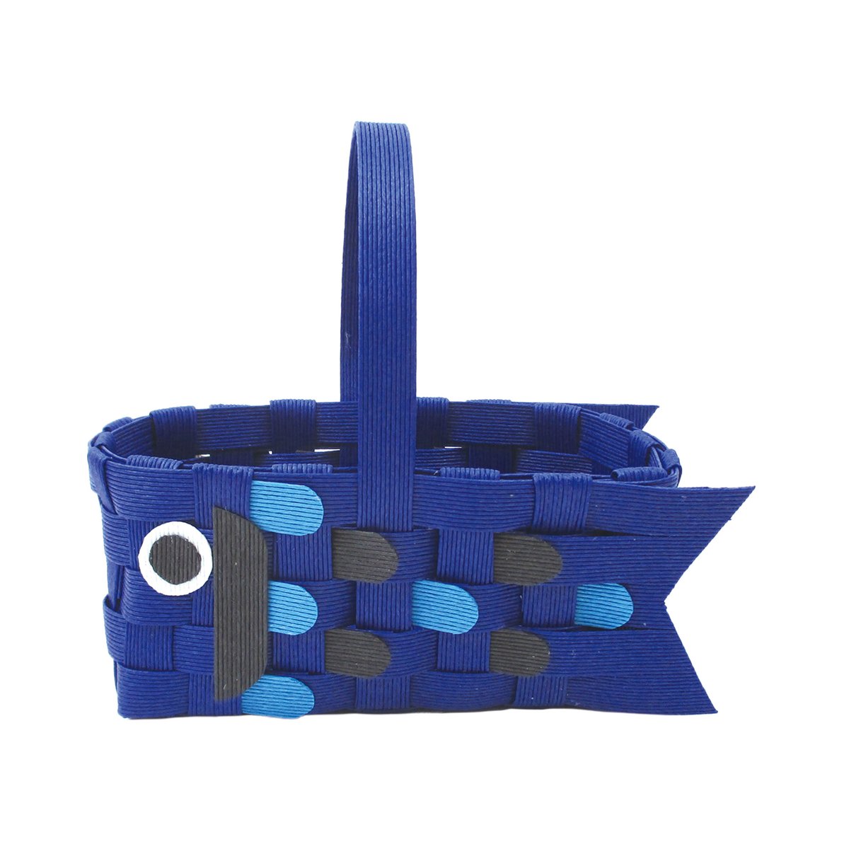 クラフトバンド レシピ】こいのぼりの持ち手付きかご | M's Factory