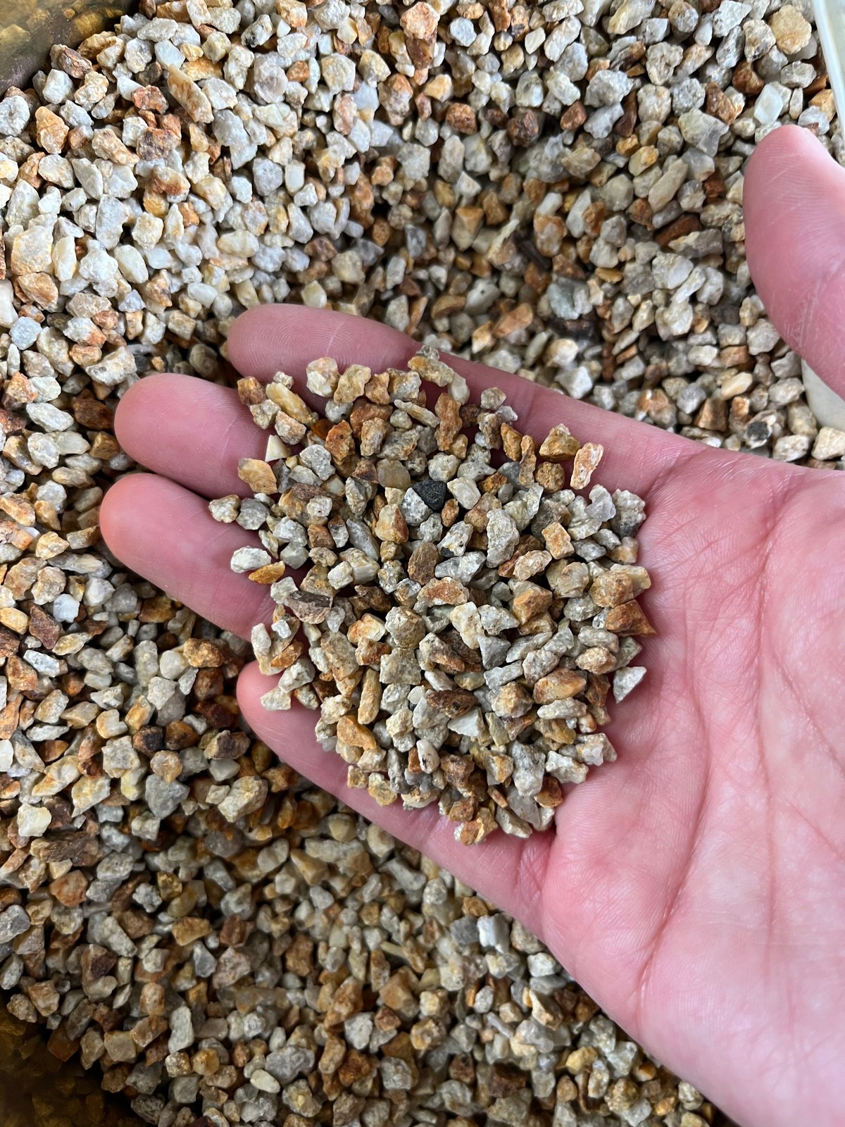 濃いサビ色 信楽砂利✨ シガラキ砂利 節約 