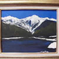 ≪国美協≫南 美穂子、『岬の修道院(南イタリア)』、油彩画、F6号：40