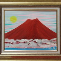 ≪国美協≫南 美穂子、『岬の修道院(南イタリア)』、油彩画、F6号：40