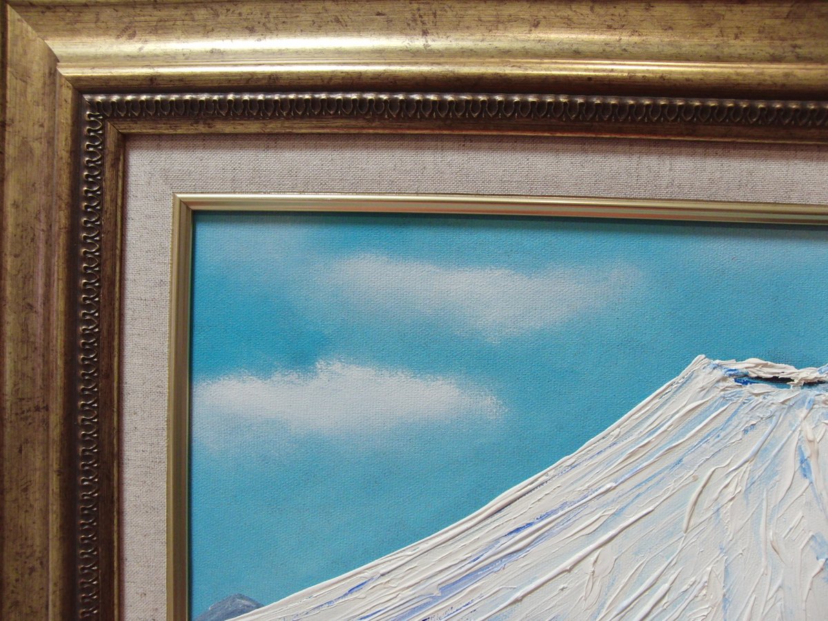 ≪国美協≫TOMOYUKI・友之、『富士山 富岳』、油彩画、F6号:40 ≪国美協≫TOMOYUKI・友之、『富士山 富岳』、油彩画、F6号:40