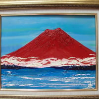 ≪国美協≫南 美穂子、『南イタリア 崖の町、アマルフィ』、油彩画、F6