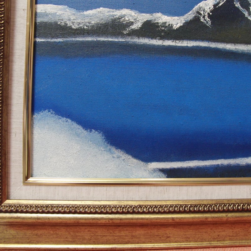 ≪国美協≫多田晴義、『北海道 羊蹄山』、油彩画、F6号:40,9×31 ≪国美協≫多田晴義、『北海道 羊蹄山』、油彩画、F6号:40,9×31