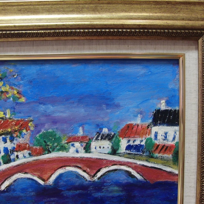 ≪国美協≫南 美穂子、『ベルギィ』、油彩画、F6号：40,9×31,8cm、油絵