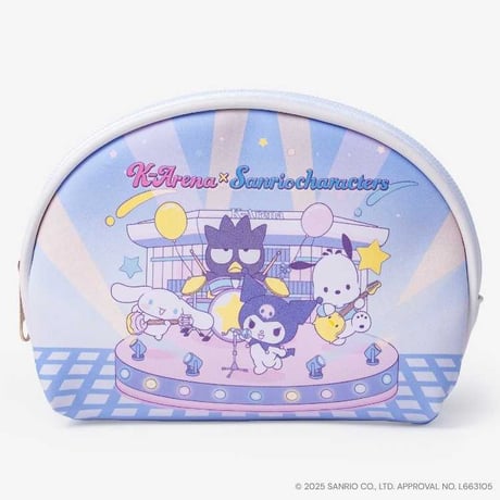 サンリオキャラクターズ×Kアリーナ横浜　ミニポーチ