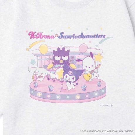 サンリオキャラクターズ×Kアリーナ横浜　トレーナー