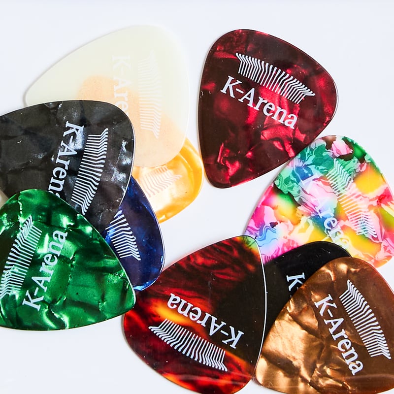 K-Arena 公式ロゴ ギターピック10個セット | K-Arena Shop Online