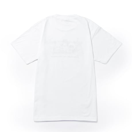 鳥獣戯画×けだまりあん　Tシャツ　ホワイト