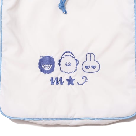けだまりあん　巾着トートバッグ