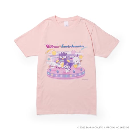 サンリオキャラクターズ×Kアリーナ横浜　Tシャツ