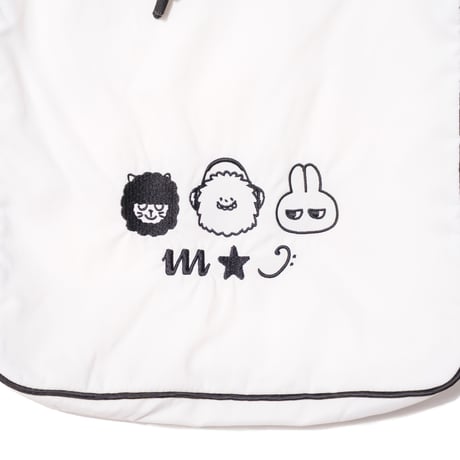 けだまりあん　巾着トートバッグ