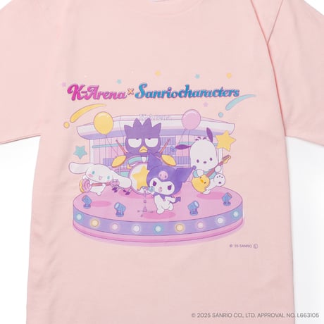 サンリオキャラクターズ×Kアリーナ横浜　Tシャツ