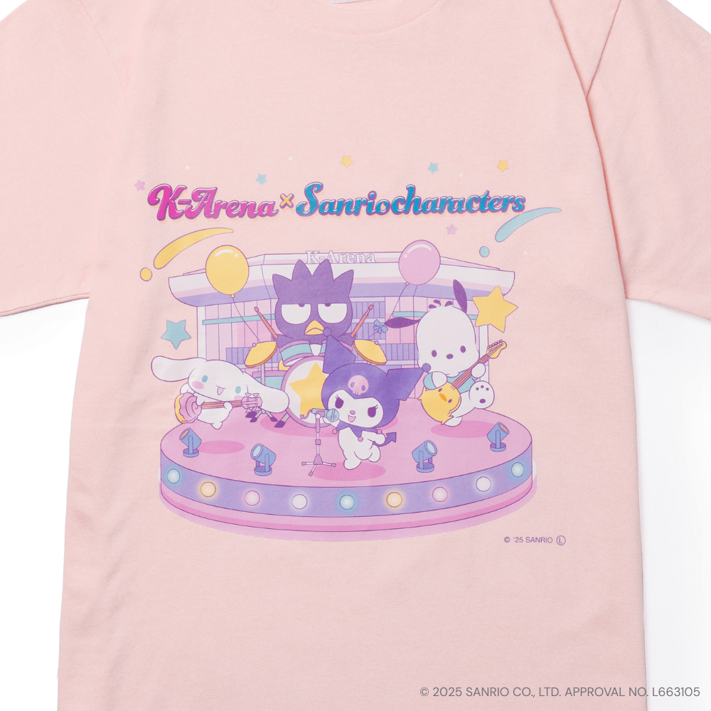 サンリオキャラクターズ×Kアリーナ横浜 Tシャツ | K-Arena Shop Online