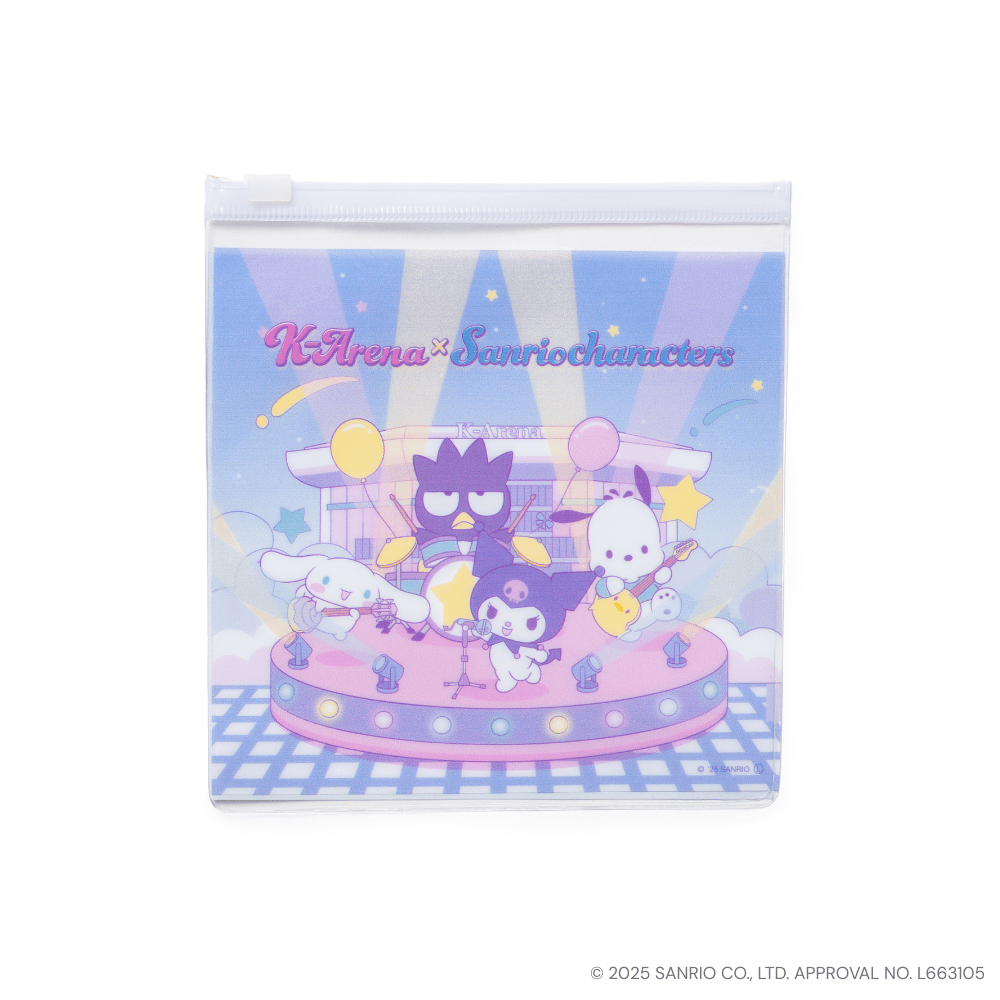サンリオキャラクターズ×Kアリーナ横浜 ジップバッグ | K-Arena Shop