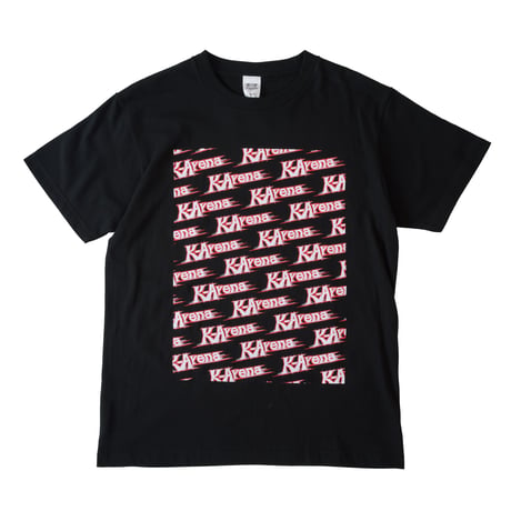 K-ARENA 壁面ロゴ総柄　Tシャツ