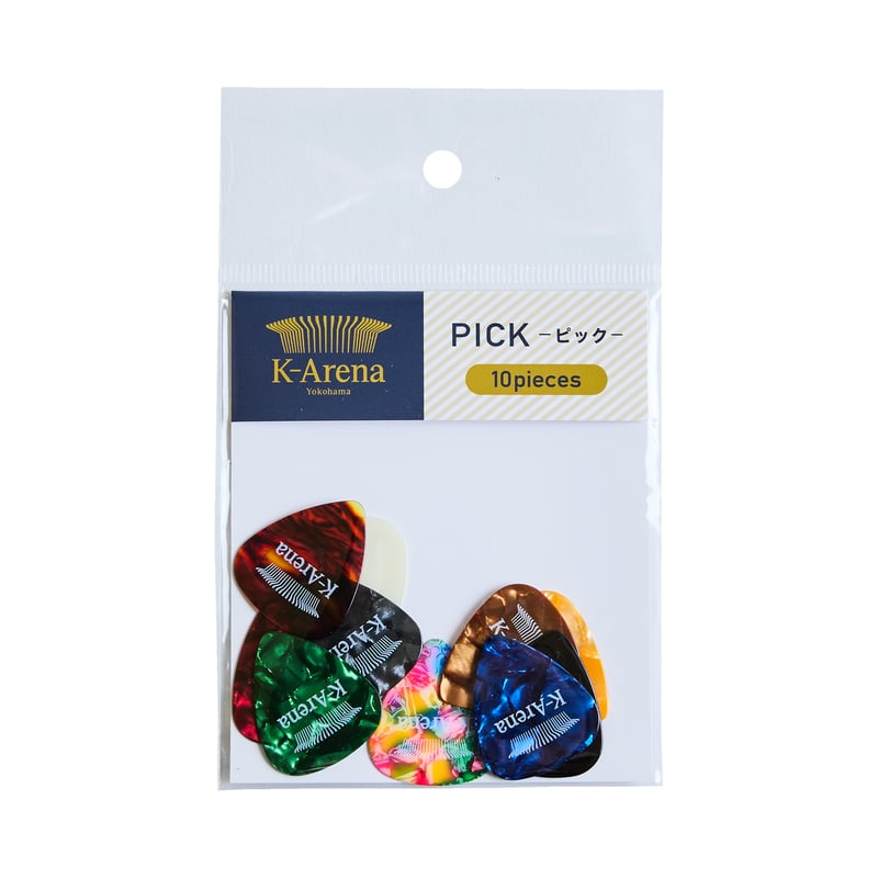 K-Arena 公式ロゴ ギターピック10個セット | K-Arena Shop Online