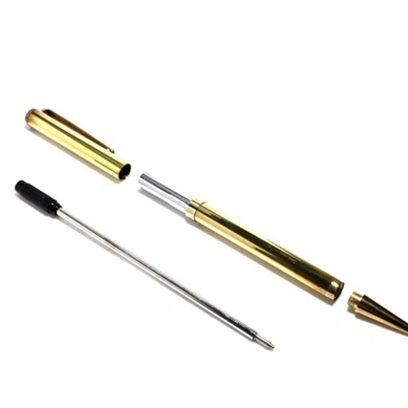 Roman Art 真鍮製ボールペン 細（円柱） | Rbrass ONLINE STORE
