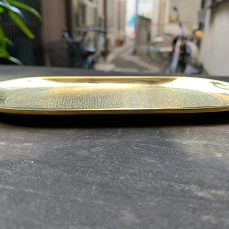 真鍮鋳物 楕円型トレー（小） | Rbrass ONLINE STORE