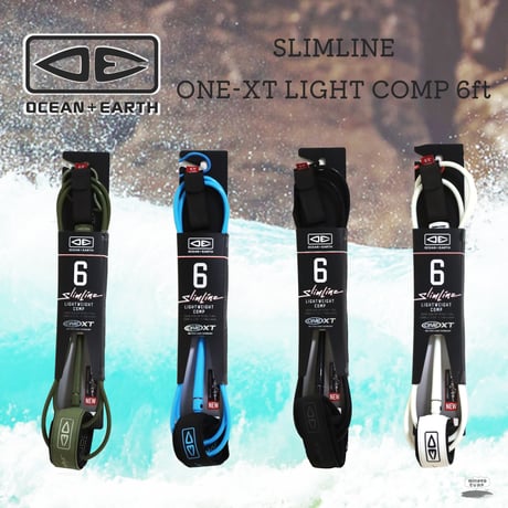 O&E リーシュコード SLIMLINE ONE-XT LIGHT COMP 6ft オーシャンアンドアース スリムライン