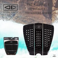 OCEAN&EARTH】 デッキパッド 3ピース フィッシュ FISH 3 PIECE BL