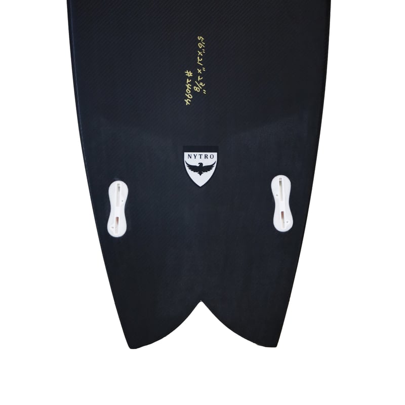 フルカーボンボード Nytro Carbon board - Fish - フィッシュテール