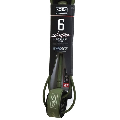 O&E リーシュコード SLIMLINE ONE-XT LIGHT COMP 6ft オーシャンアンドアース スリムライン
