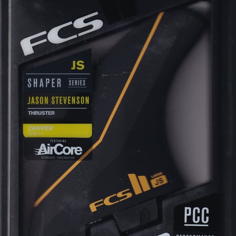 FCS2 JS トライフィン パフォーマンスコアカーボン ３枚セット ラージ LARGE TRI FIN SET AirCore PCC