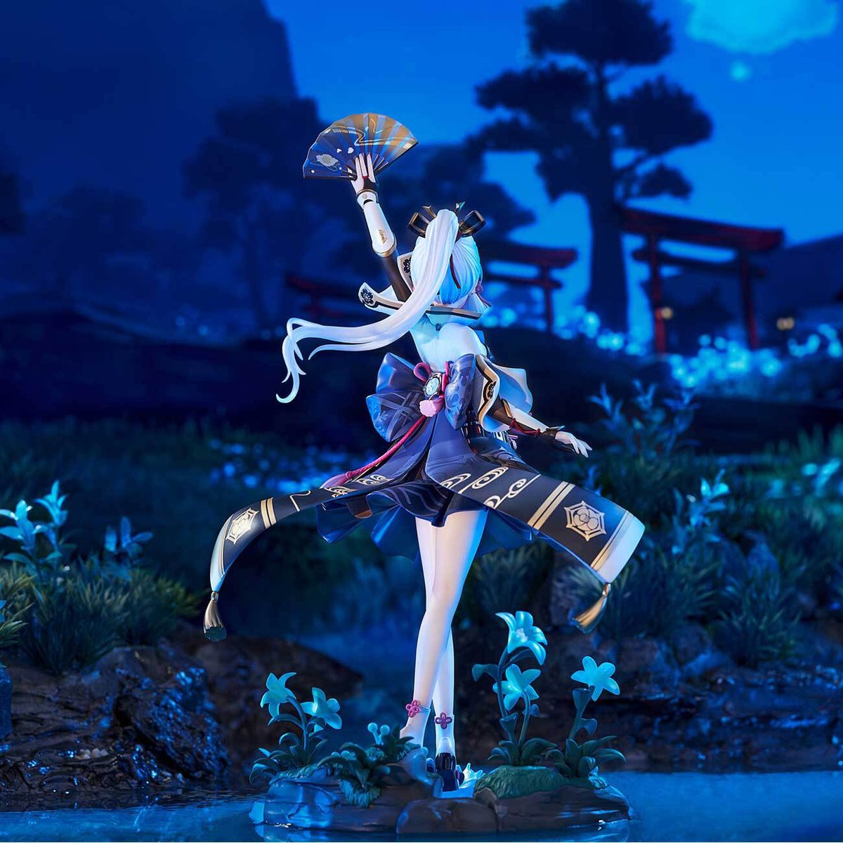 特典】原神 神里綾華・白鷺氷華Ver. 1/7 完成品フィギュア[APEX