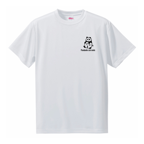 パンダンテTシャツ(cello パンダ) Lサイズ ポリエステル素材