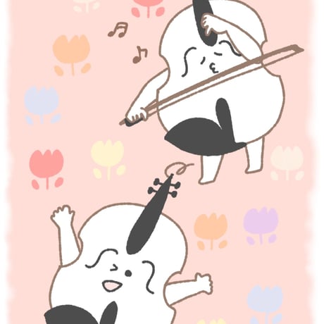 Duo 大倉冨 ポストカード みどり,桜(2枚セット)