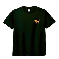 ルームTシャツ 黒 (Lサイズ)
