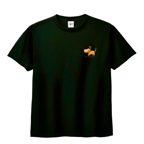 ルームTシャツ 黒 (Lサイズ)