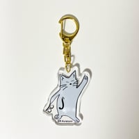 アクリルキーホルダー(viola 猫)