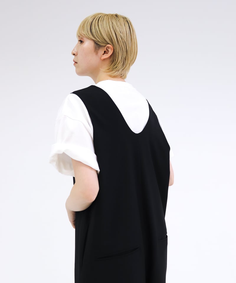 Uneck Wide Salopette | lit