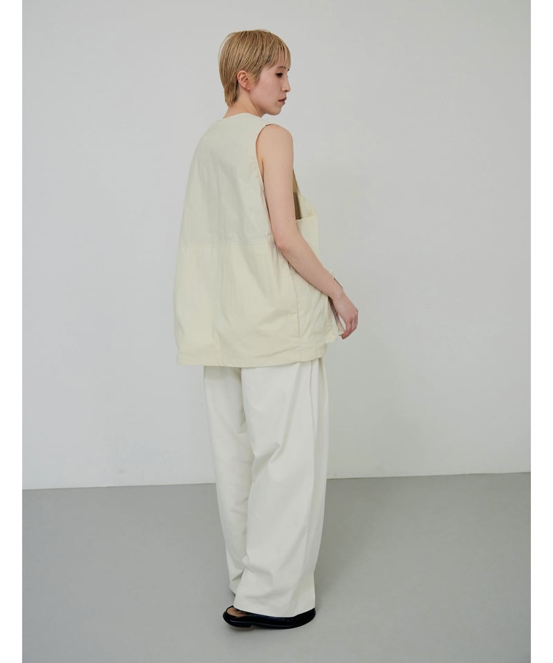 トップス lit NEW ver Hunting Nylon Vest ivory Hunting Nylon Vest | lit