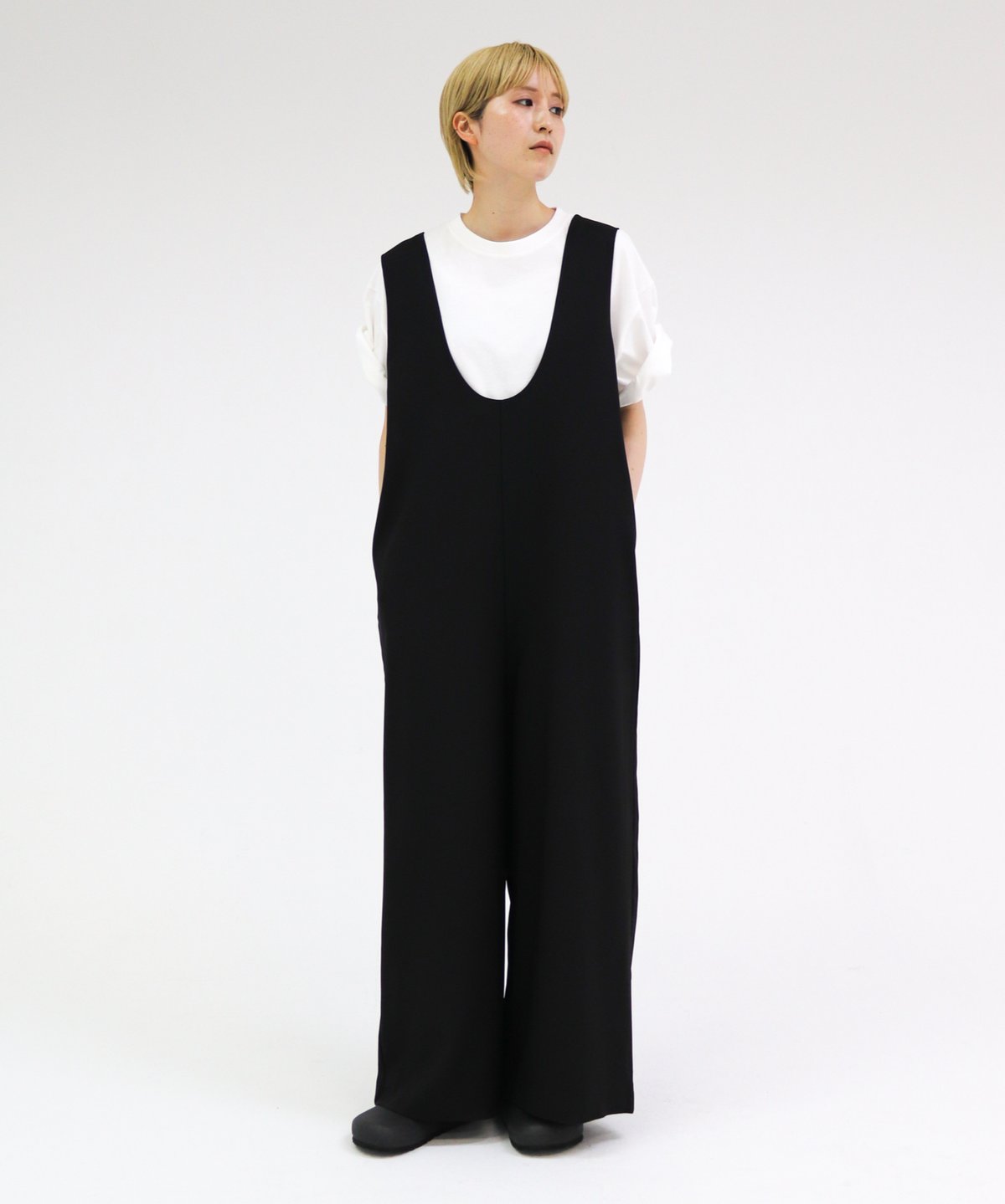 Uneck Wide Salopette | lit