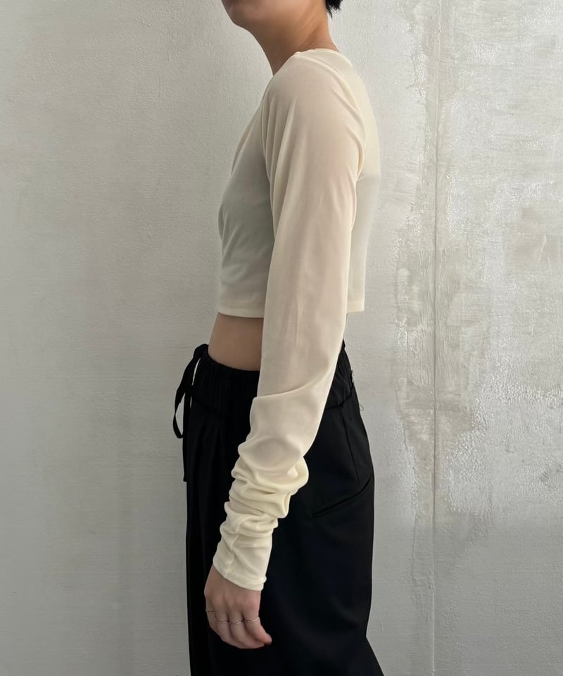 Rokh ロク CORSET WITH SLEEVE ベロアコルセットトップス(rokh) Rokh ロク CORSET WITH SLEEVE ベロアコルセットトップス(rokh)