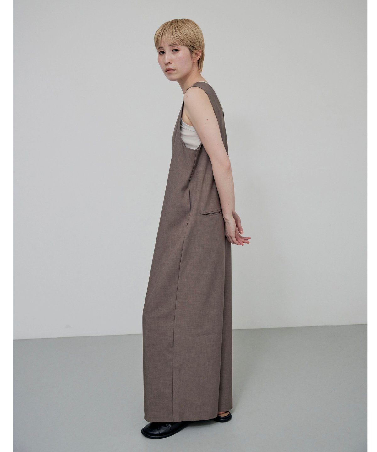 Uneck Wide Salopette | lit