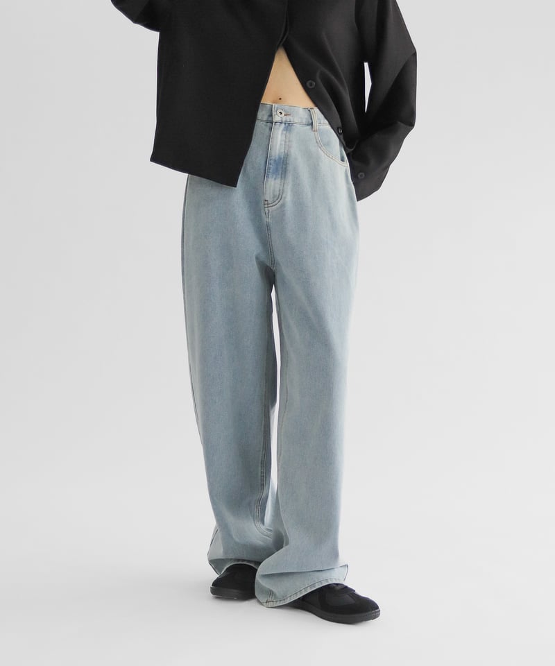 Straight Denim Pants | lit