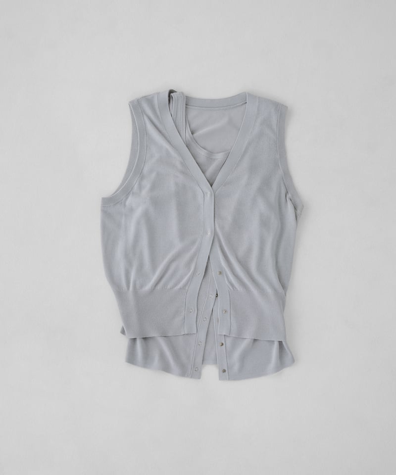 Tanktop Set Sheer Vest | lit