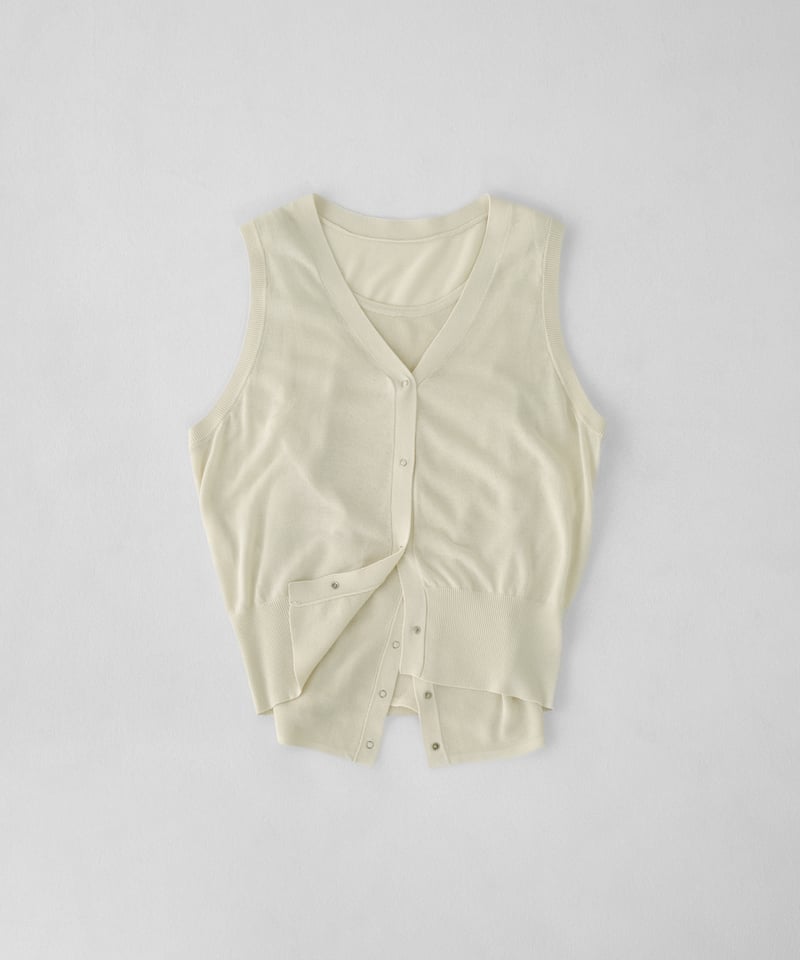Tanktop Set Sheer Vest | lit