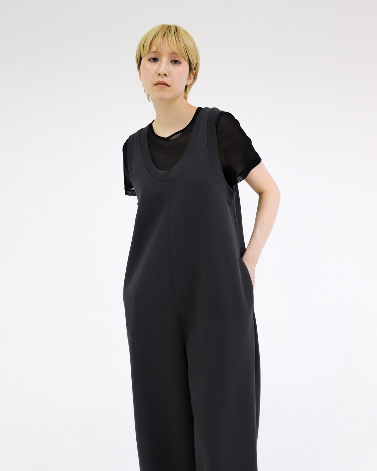 完売品　lit Uneck Cut Salopette Uneck Cut Salopette | lit