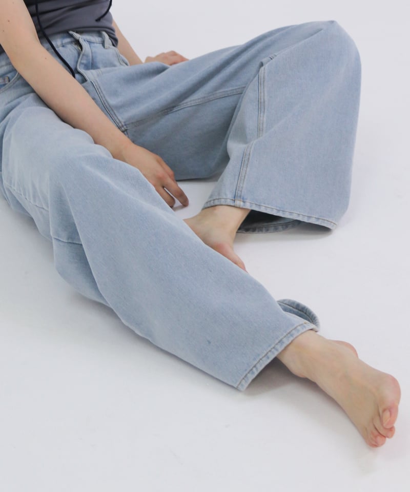 Straight Denim Pants | lit