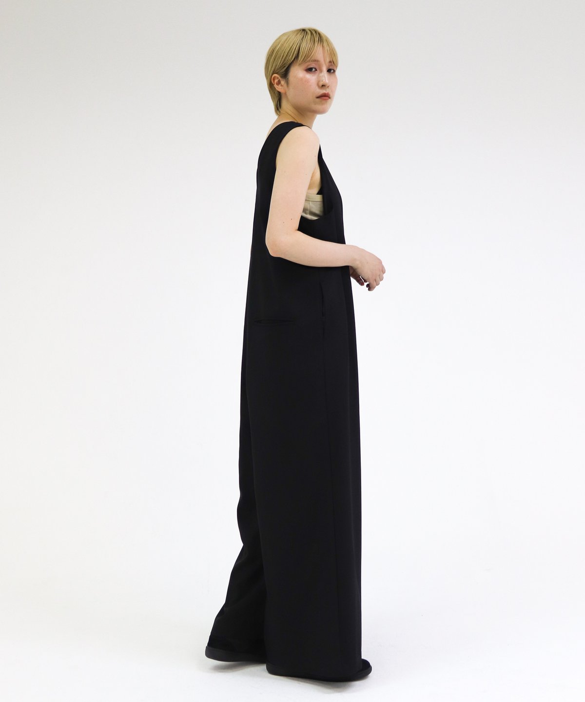 Uneck Wide Salopette | lit