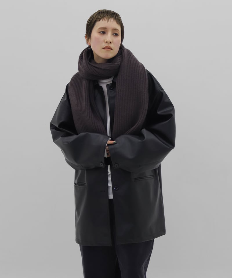 Fake Leather Coveralls Jacket | lit