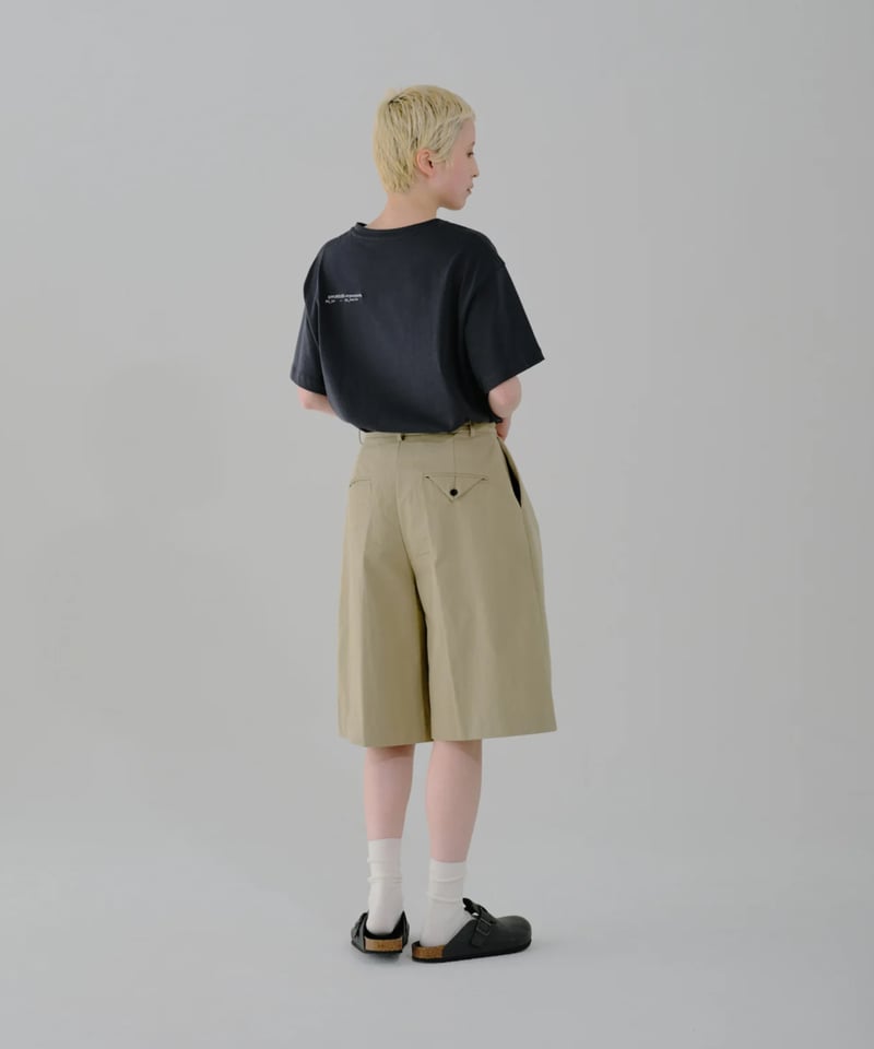 Tab Twill Half Pants | lit