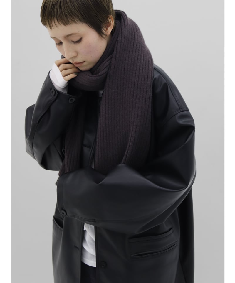 Fake Leather Coveralls Jacket | lit