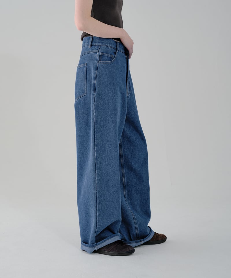 Straight Denim Pants | lit